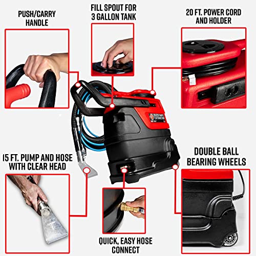 Heated Carpet Extractor