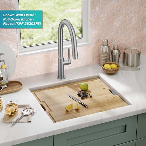 Stainless Steel 21 in Undermount Kitchen Sink KWU111 (Stainless Steel / 21 inch / Sink)