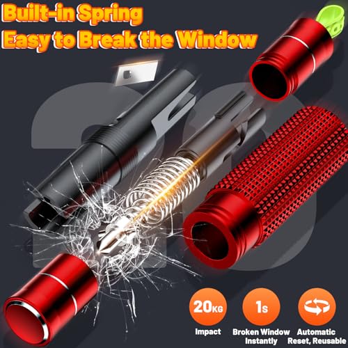 Safety Hammer (Matte Red and Matte Red)