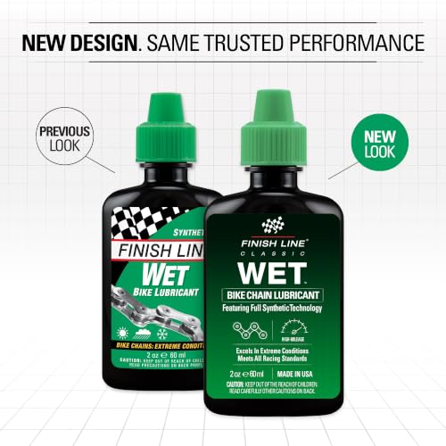 Wet Bike Chain Lubricant 2 fl oz (2 oz)