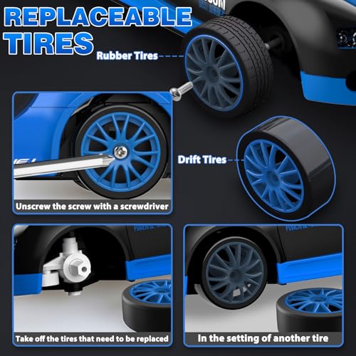 RC Drift Car 1 (Blue)