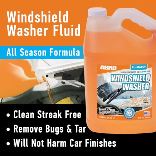 Windshield Washer Fluid 1 Gallon (128 Fl Oz (Pack of 1))