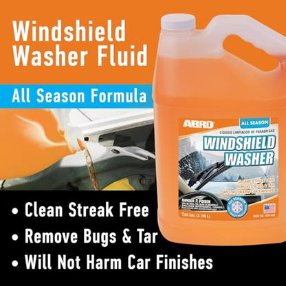 Windshield Washer Fluid 1 Gallon (128 Fl Oz (Pack of 1))