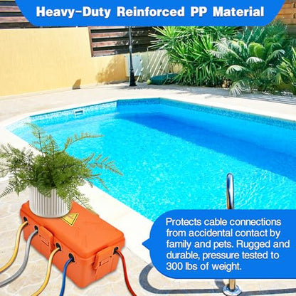 Medium Outdoor Electrical Box (Medium / Orange)