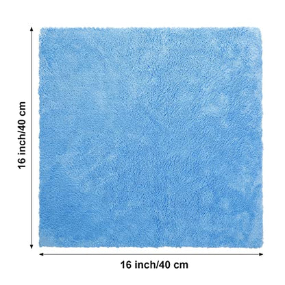 30 Pcs 16 × 16 Inch Microfiber Towels for Cars (Light Blue / 16 x 16 Inch)