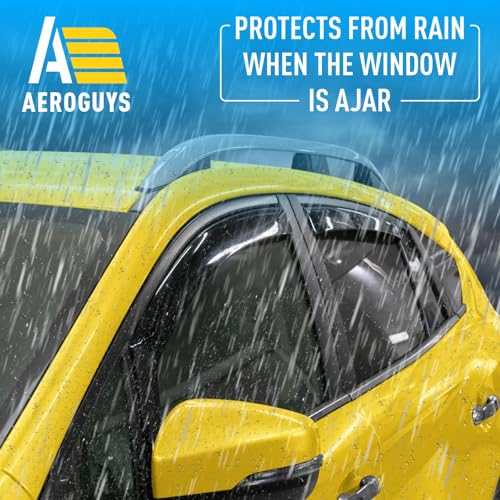 Extra Durable Window Deflectors in (For Subaru XV Crosstrek 18-23)