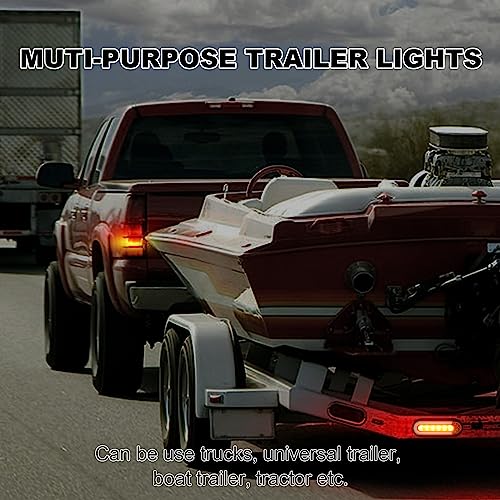 T012 Trailer Lights w (Red/White/Yellow)