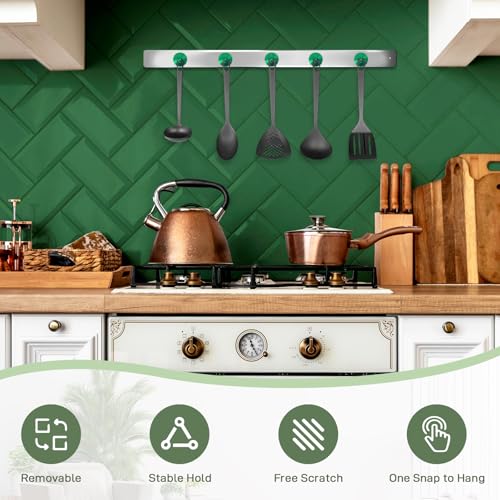 Magnetic Hooks Steel Tube Design for Cruise (Green / 100lb Magnetic Hooks)