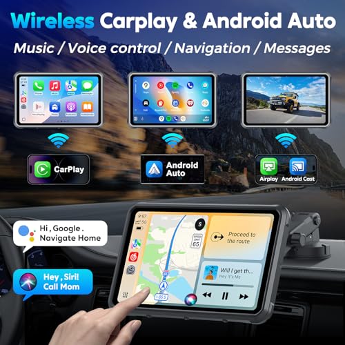 Portable Apple Carplay Screen for Car (8-Inch)