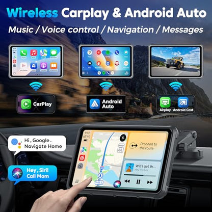 Portable Apple Carplay Screen for Car (8-Inch)