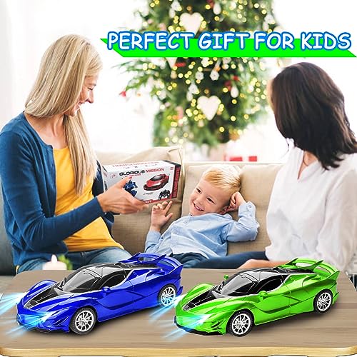 RC Cars Remote Control Car for Kids (Green Car)