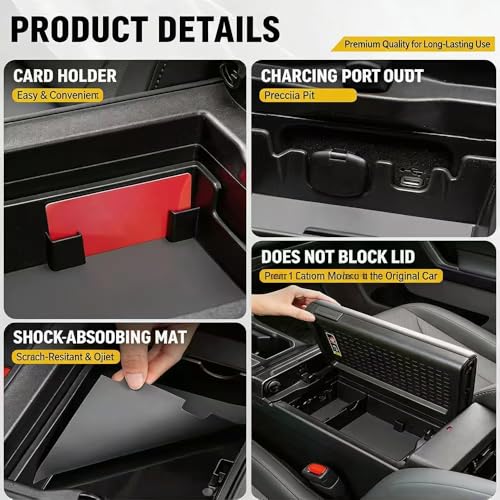 Center Console Organizer for RAV4 2025 (XXL)