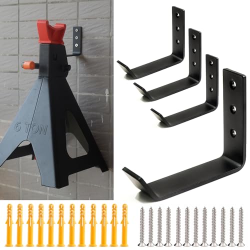 4 Packs Jack Stand Wall Mount Organizer