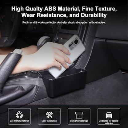 Car Center Console Side Hanging Storage Box Compatible with Chevy Corvette C6 2008
