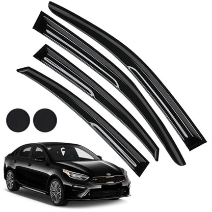 Rain Guards for Kia Forte 2019 (For Kia Forte 2019 - 2023)