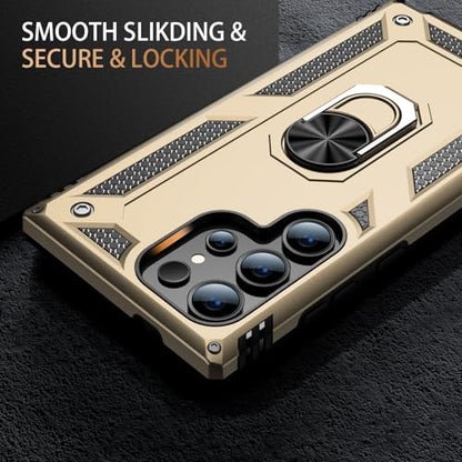 for Galaxy S25 Ultra Case (Galaxy S25 Ultra (Large 6.9") / Gold)
