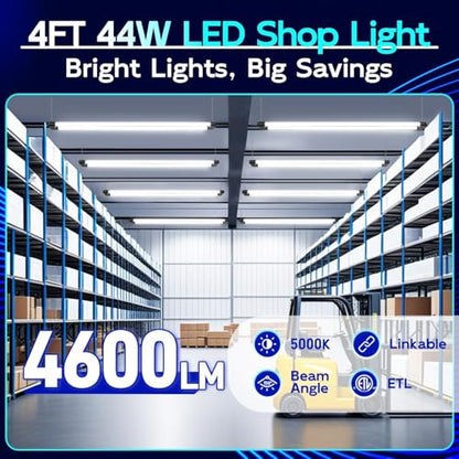 LED Shop Light 4FT 44W (Black / 44w)
