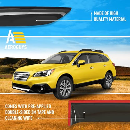Extra Durable Window Deflectors Tape (For Subaru Outback 15-19)