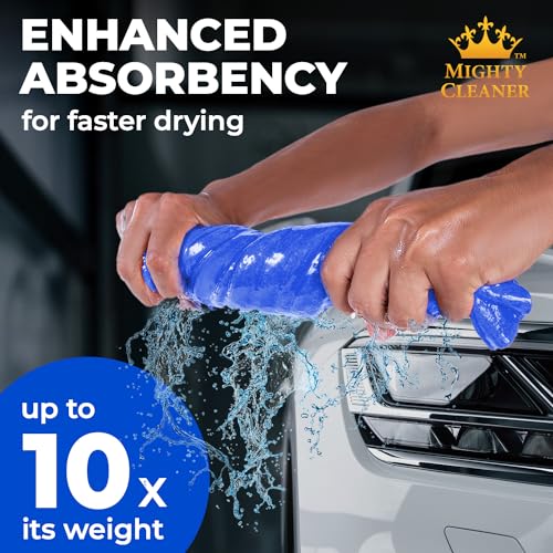 Shammy Cloth for Car Drying (Blue)