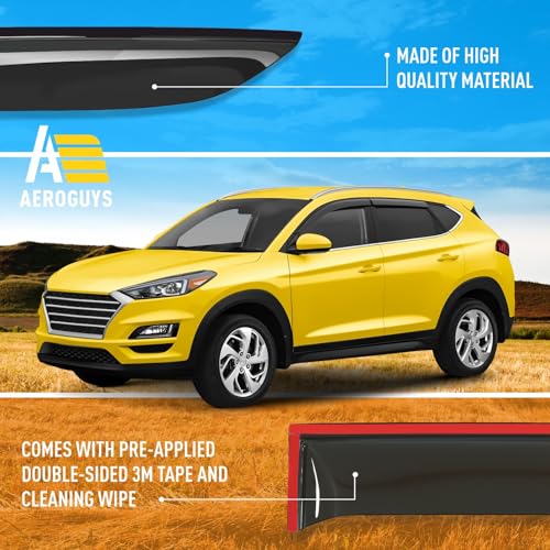Extra Durable Window Deflectors Tape (For Hyundai Tucson 16-21)