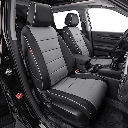 Custom Seat Covers for KIA Sportage LX 2023 (Black/Gray / 2023-2026 Sportage LX (No Hybrid ))