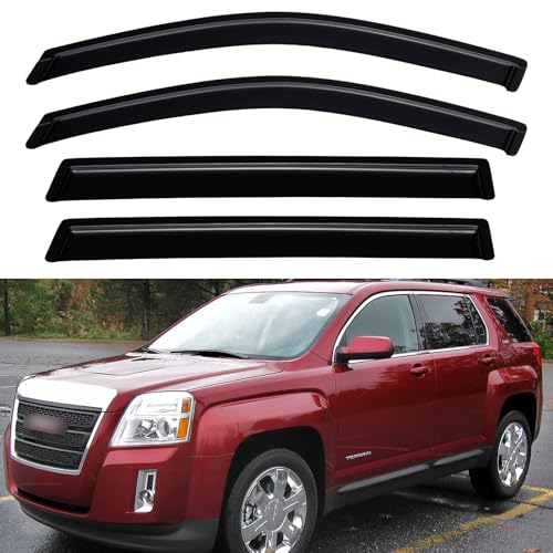Window Visors Rain Guards for 2010 (2010-2017 GMC Terrain)