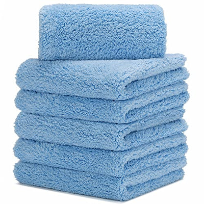Microfiber Towels for Cars (Blue)
