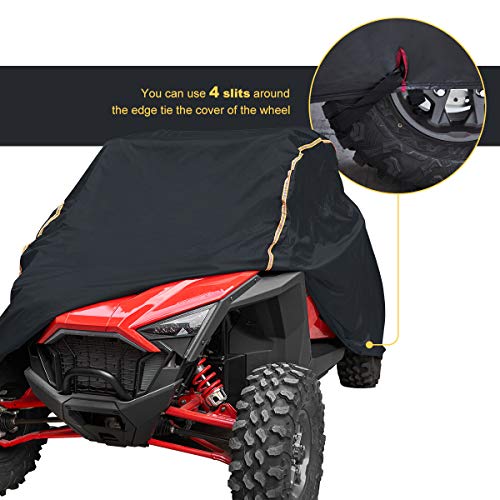PRO XP Cover X3 Heavy Duty UTV Cover 2 Seater Large Size Compatible with Can (Large)