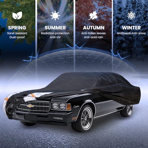Multi Layer Car Cover Custom Fit for Chevrolet Caprice (Custom fit Chevrolet Caprice / Sedan car cover)
