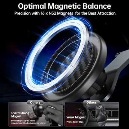 MagSafe Car Mount for Dashboard (Black)