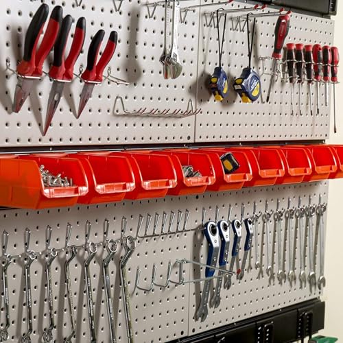 Pegboard Wall Organizer (Gray)