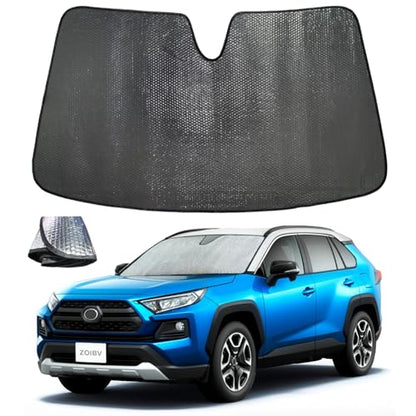 Car Windshield Sun Shade for Toyota RAV4 2019 (for Toyota RAV4 2019-2025)