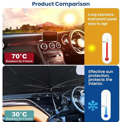 Car Windshield Sun Shade Umbrella