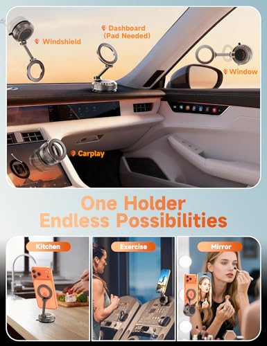 Car Phone Holder for Magsafe (Warm Bronze)