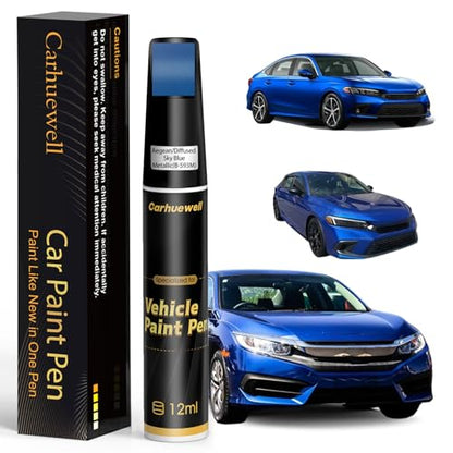 B 593M Aegean (For Honda / B-593M Aegean/Diffused Sky Blue Metallic for Civic/CR-V/CR-Z/Fit/HR-V/Insight/Pilot)