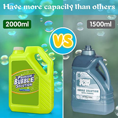 Bubble Solution Refill (Green-70 Ounce)