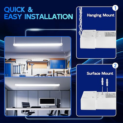 4FT 70W LED Shop Light Linkable (White / 4FT-70W)