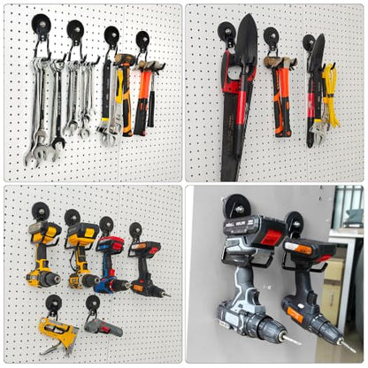 Heavy Duty Magnetic Hooks (2.6"x4-ZSU / Black)