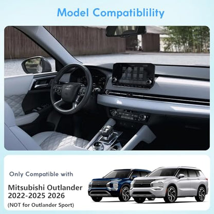 Center Console Organizer Tray for Mitsubishi Outlander 2022 (for Mitsubishi Outlander 2022-2026)