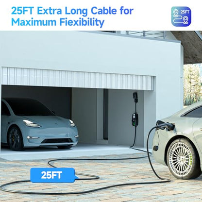 Level 2 EV Charger 40Amp (Black)