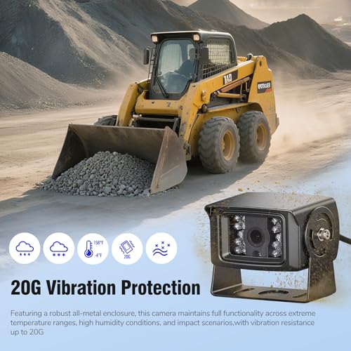 7 inch AHD1080P Wired RV Backup Camera System (7" 1-Cam)