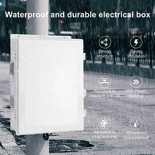 Outdoor Electrical Junction Box (18.1"H x 12.6"L x 6.3"W & Standard)