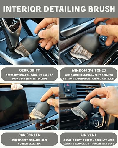 18Pcs Professional Car Interior Detailing Kit All (18 Packs)