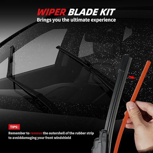 26"+17" Windshield Wiper Blade All (26"+17" Rogue Pathfinder)