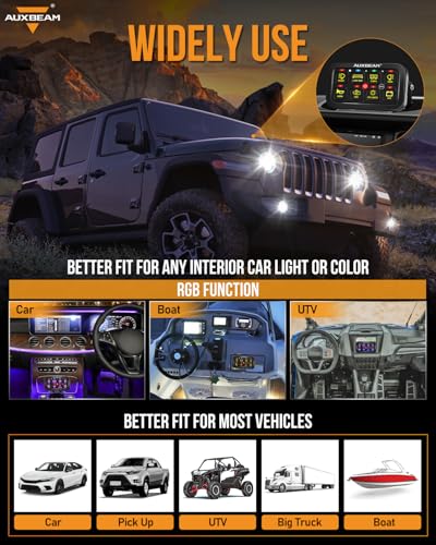 8 Gang Switch Panel RB80 3 Modes Dual (8 Gang (Both-Sided Output) / RGB (Without APP))