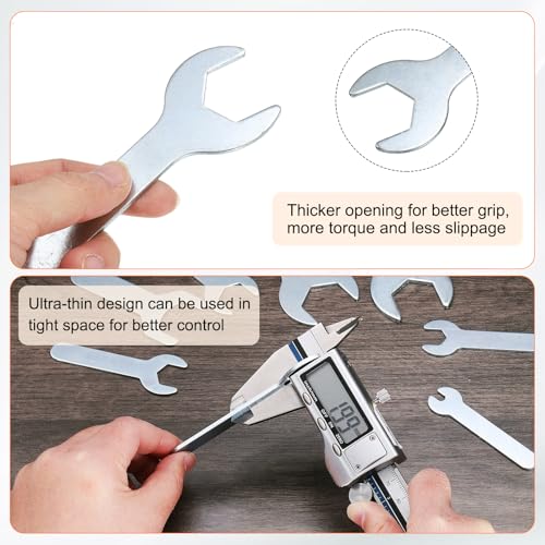 10pcs Small Wrench 24x120x2.3mm Metric U (24x120x2.3mm)
