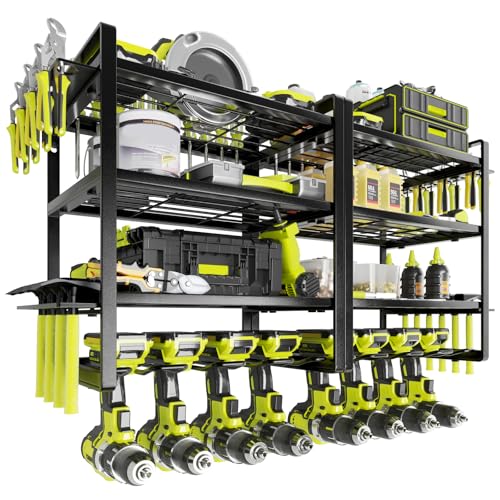 Power Tool Organizer (New 2 Pack / Black-2Pack)