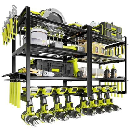 Power Tool Organizer (New 2 Pack / Black-2Pack)
