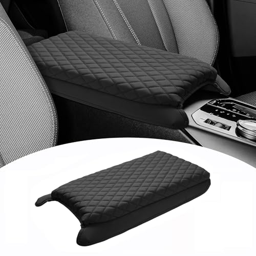 Custom for 2026 2025 BMW X3 Center Console Cover Armrest Cover for BMW X3 Arm Rest Cushion Pad Leather Middle Console Cover Armrest Seat Box Protector BMW X3 Accessories Anti (Size for BMW X3 2025-2026)