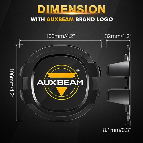 P4 Series 4" Protective Light Covers for Round LED Pods (P4 Series Light Covers)